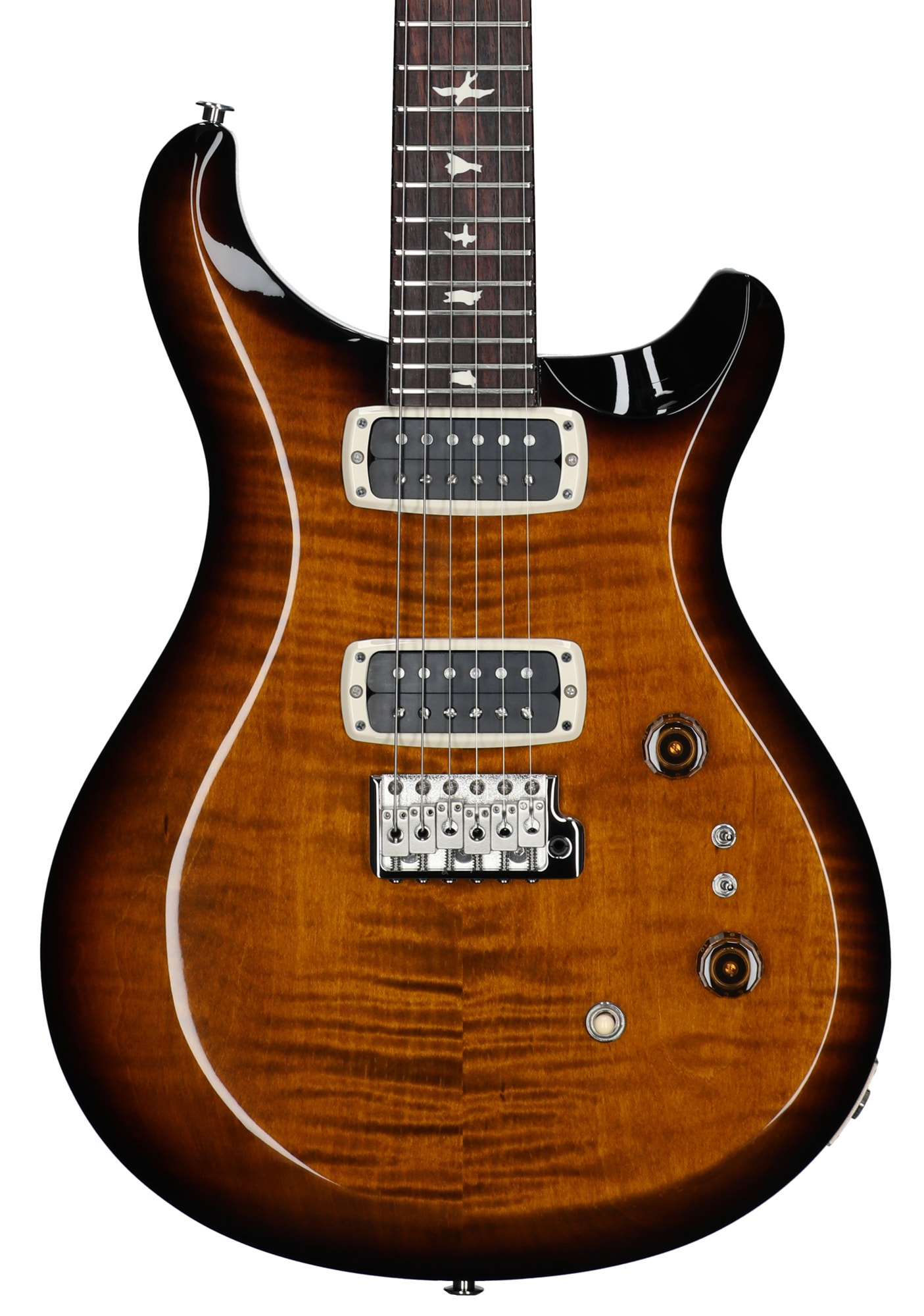 PRS S2 Custom 24-08 Black Amber with Gigbag