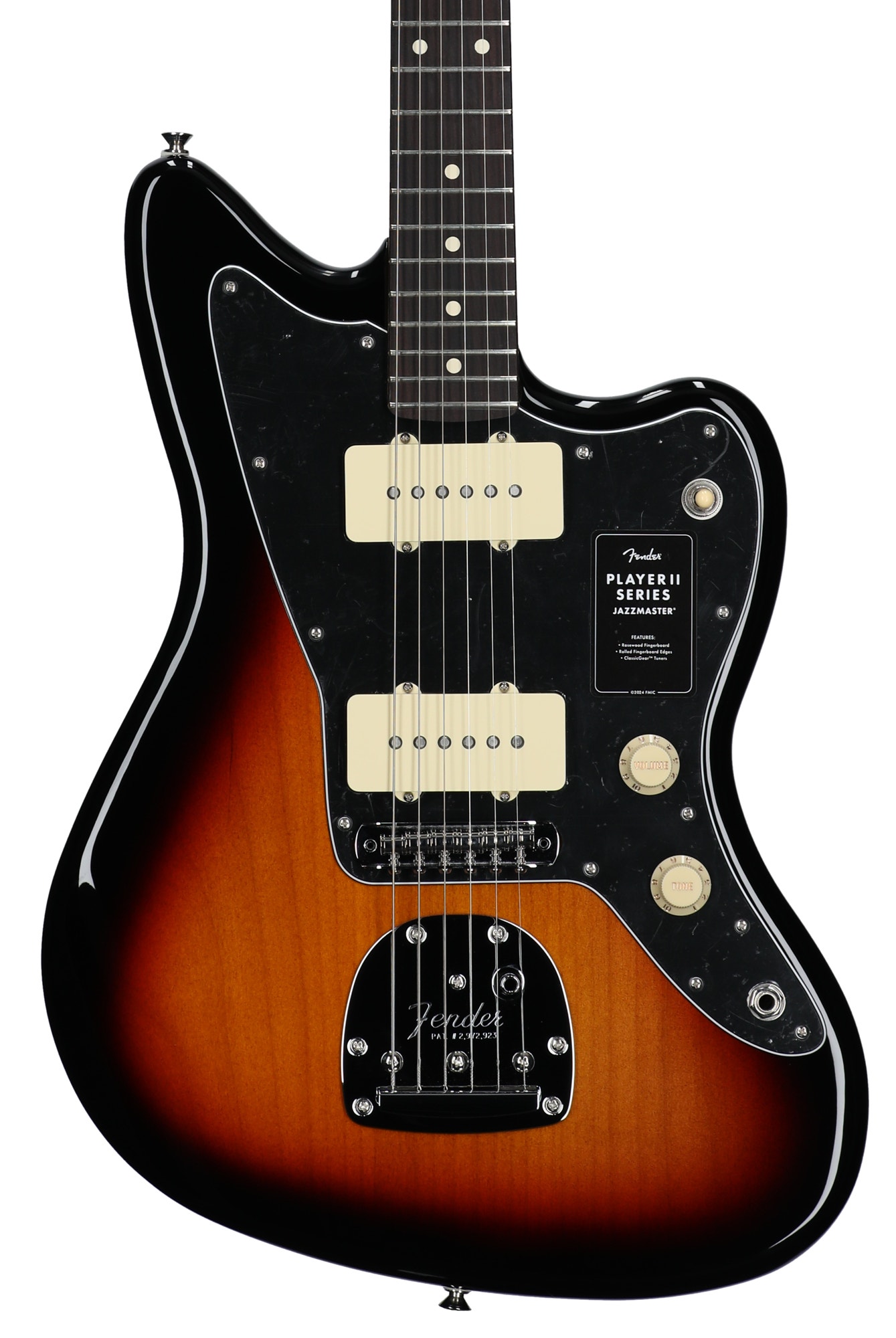 Fender Player II Jazzmaster Guitar Rosewood Neck