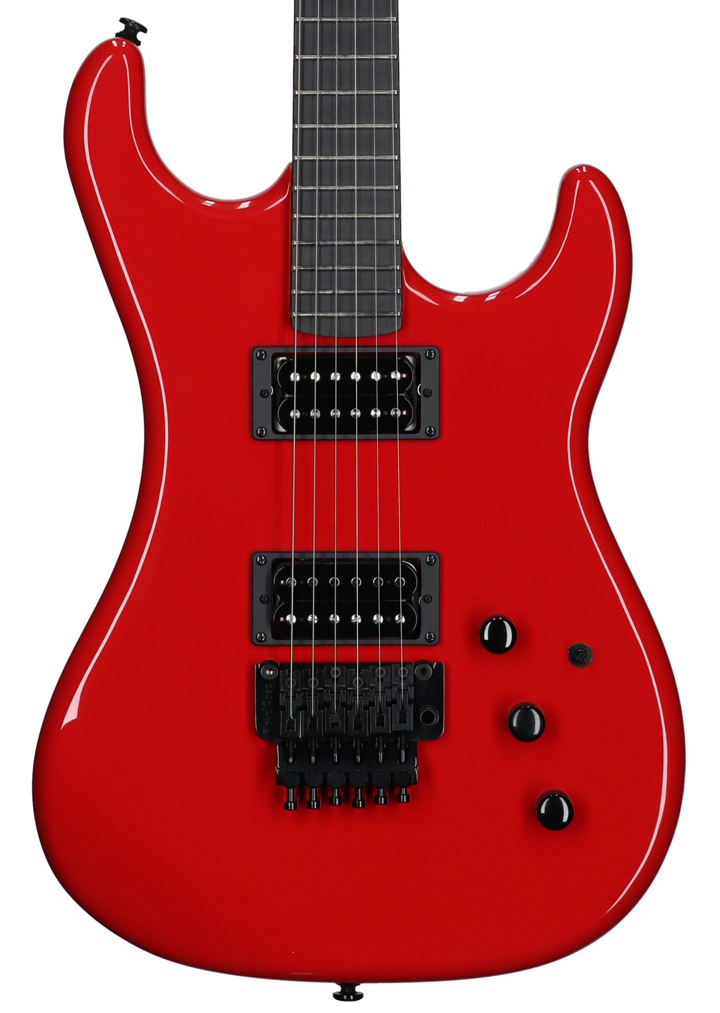 Kramer Pacer Carrera Guitar Defender Red with Premium Gig Bag View 2