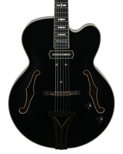 Ibanez Pat Metheny MP3 Guitar with Case Black Low Gloss
