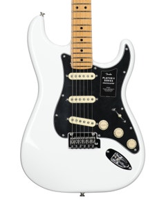 Fender Player II Stratocaster Guitar Maple Neck Polar White