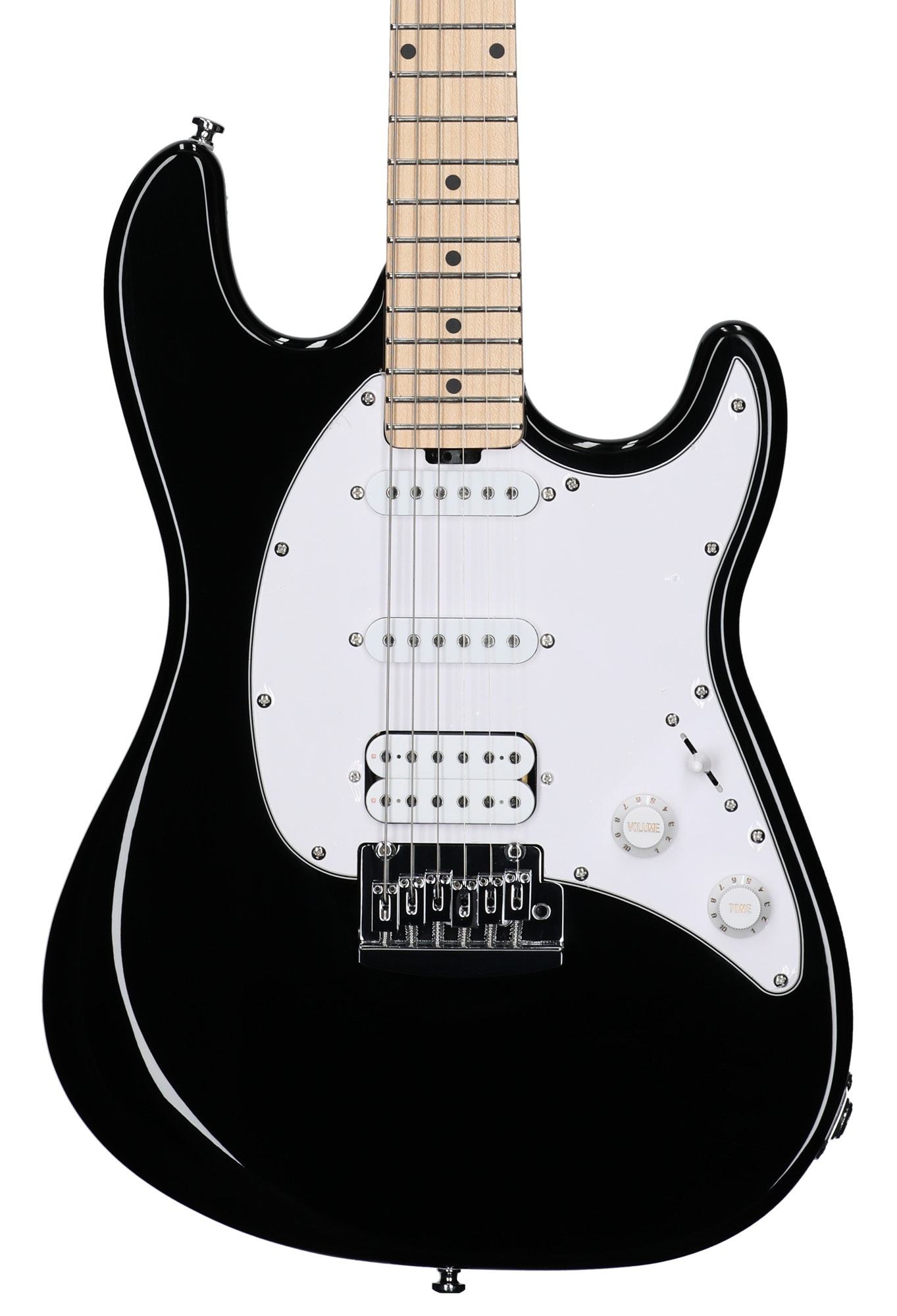 Sterling Cutlass CT20 HSS Electric Guitar Black