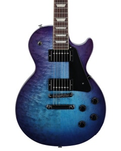 Gibson Les Paul Studio Blueberry Burst with Soft Case View 2