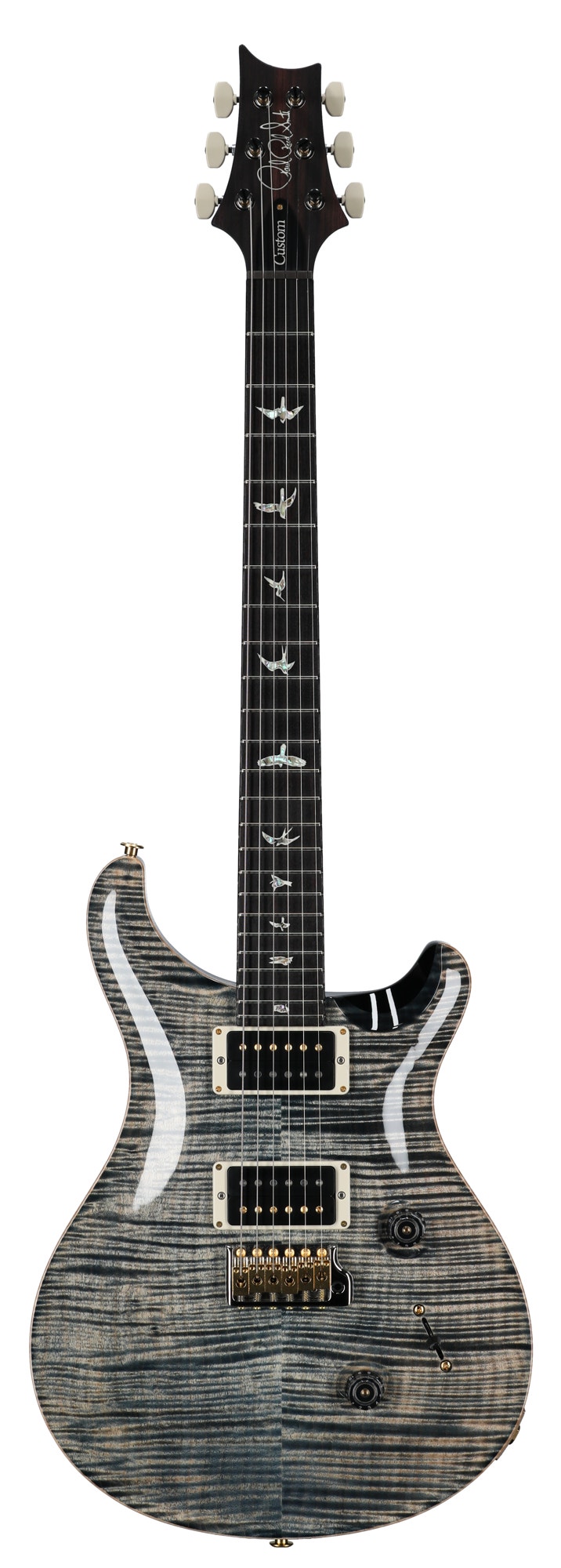 PRS Custom 24 Electric Guitar 10 Top with Case | American Musical