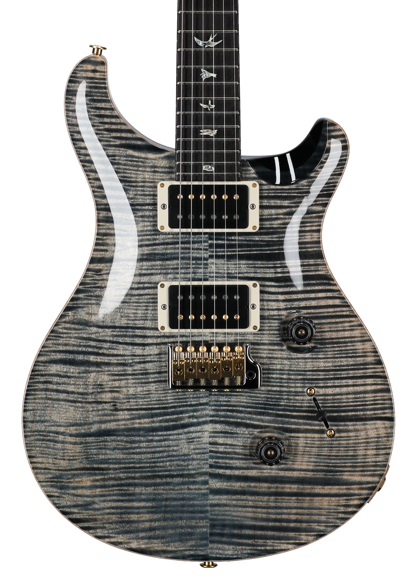 PRS Custom 24 Electric Guitar 10 Top with Case | American Musical