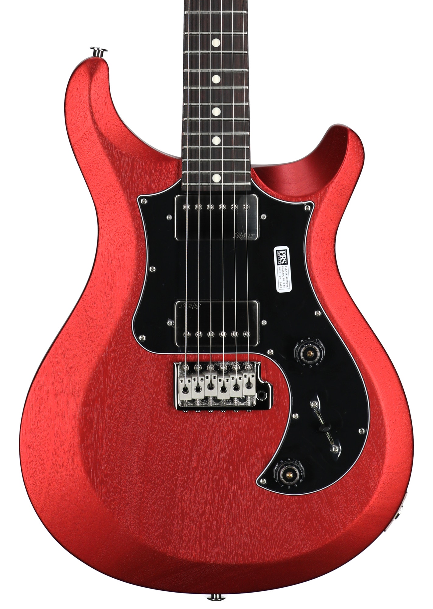 PRS S2 Standard 24 Satin Red Apple Metallic