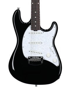 Ernie Ball Music Man Cutlass HT SSS Guitar with MONO Bag Night Crawler