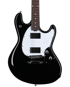 Ernie Ball Music Man StingRay HT Guitar with MONO Bag Night Crawler