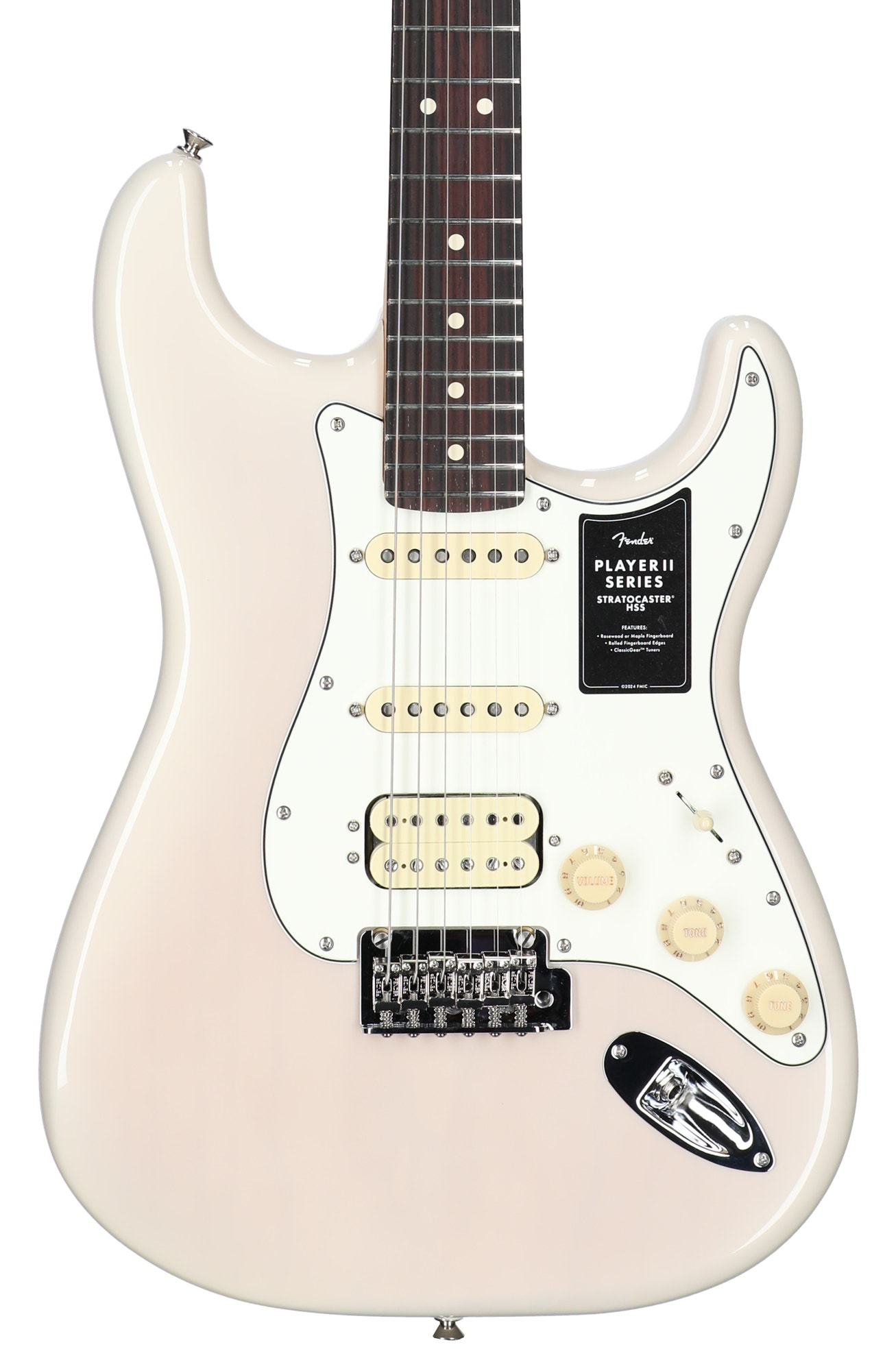 Fender Player II Stratocaster HSS Guitar Rosewood Neck