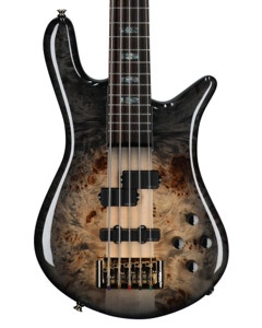 Spector Euro 5 Custom Bass Guitar with Bag Natural Black Burst Gloss