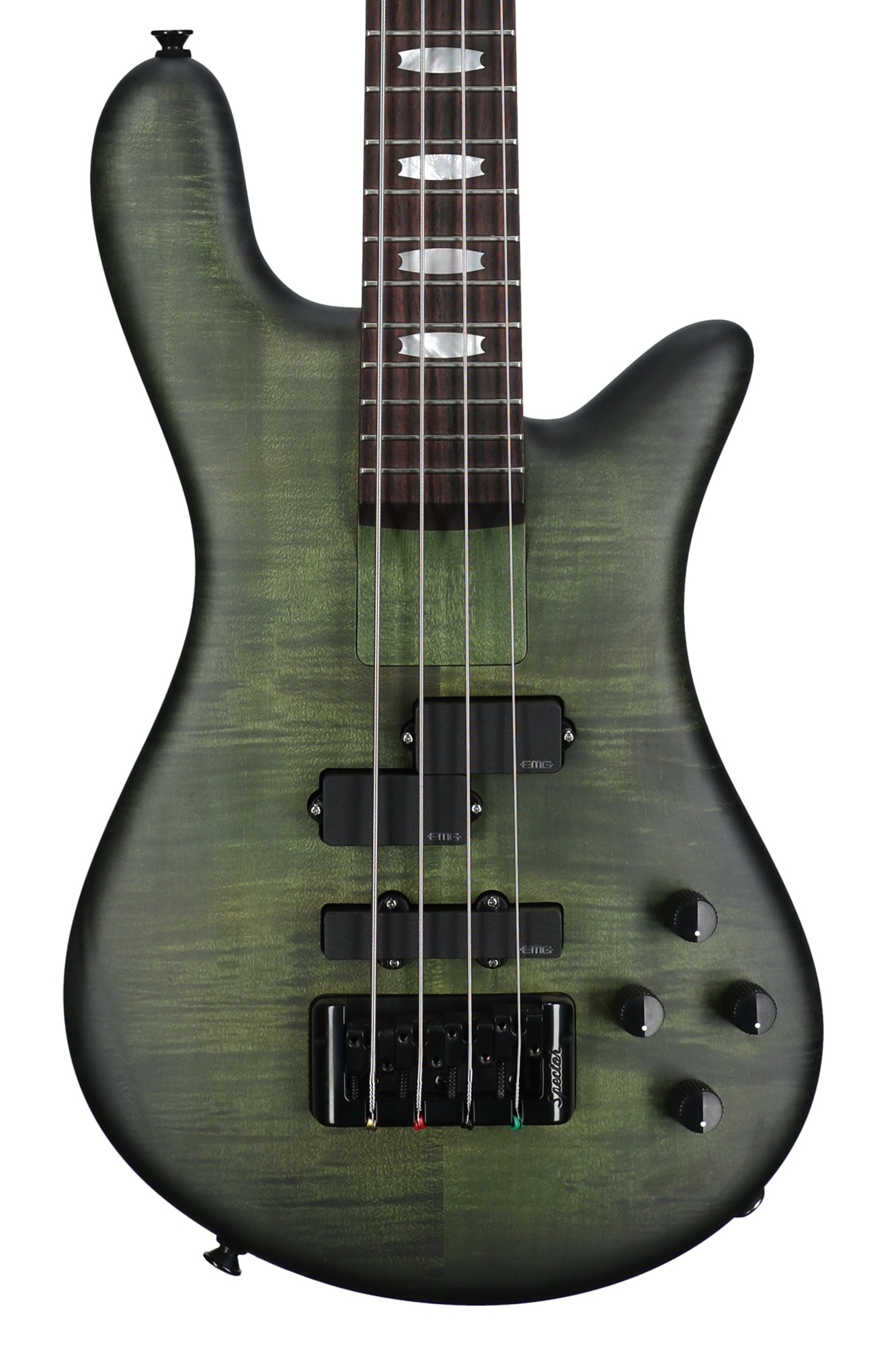 Spector Euro 4 LX Bolt On Bass Guitar with Bag Haunted Moss Matte
