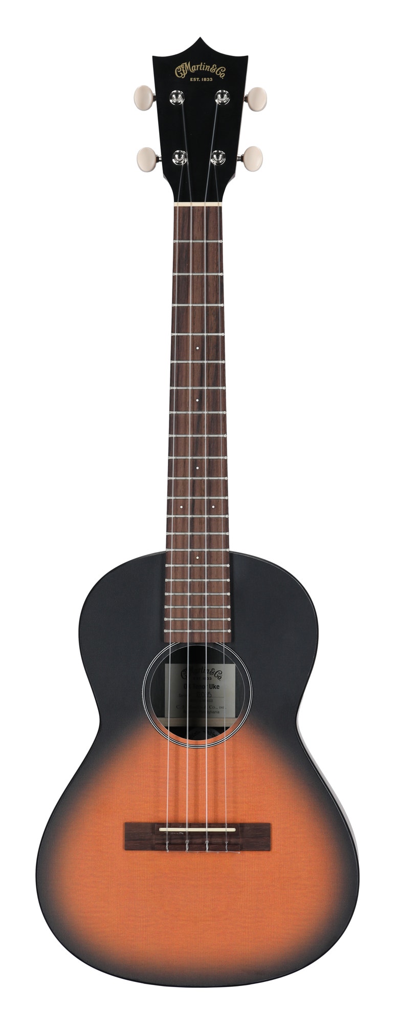 Martin 0X Tenor Uke Sunset with Soft Shell Case