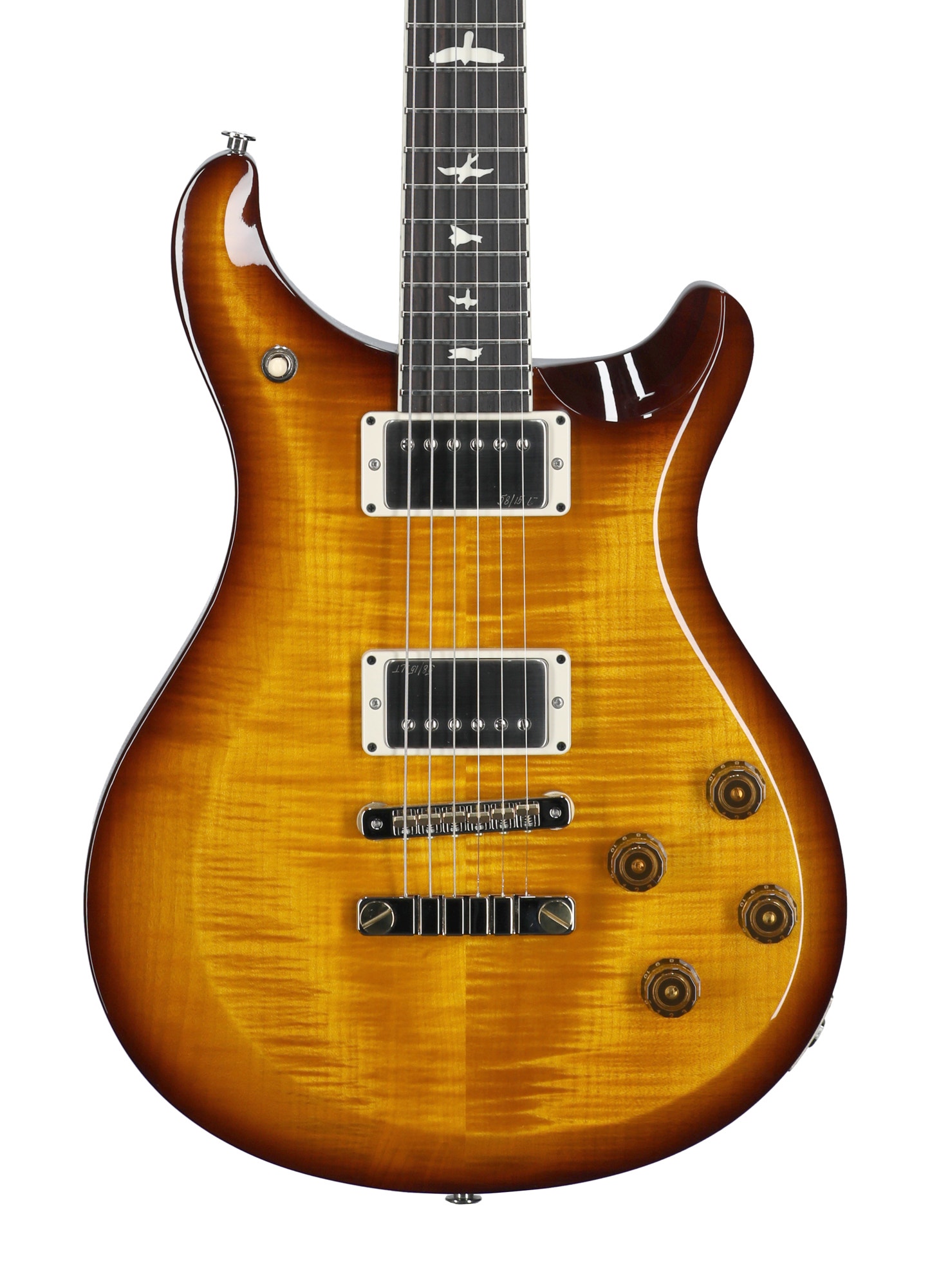 PRS S2 McCarty 594 Guitar Honey Gold Burst with Gigbag View 2