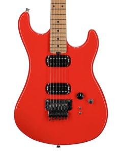 Kramer 84 HH Maple Neck Floyd Rose Guitar with Bag Radiant Red View 2
