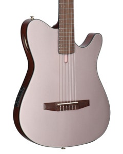 Ibanez FRH10N Acoustic Electric Nylon Guitar Rose Gold Metallic View 8