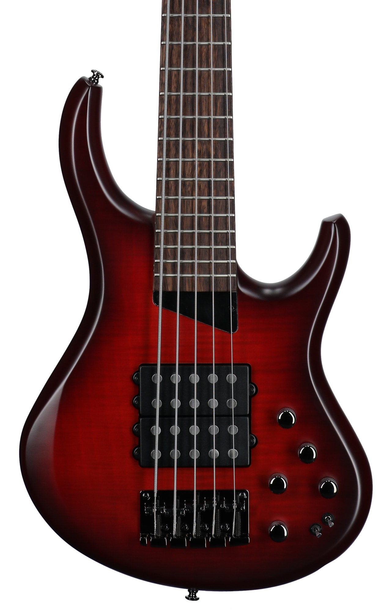 MTD Kingston Super 5 Bass Guitar Dr Brown's Burst Laurel Board