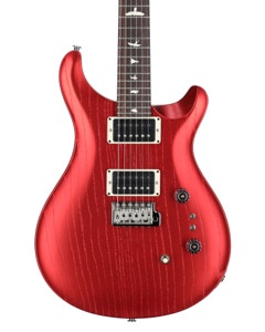 PRS CE 24-08 Swamp Ash Guitar with Bag Satin Red Apple Metallic View 2