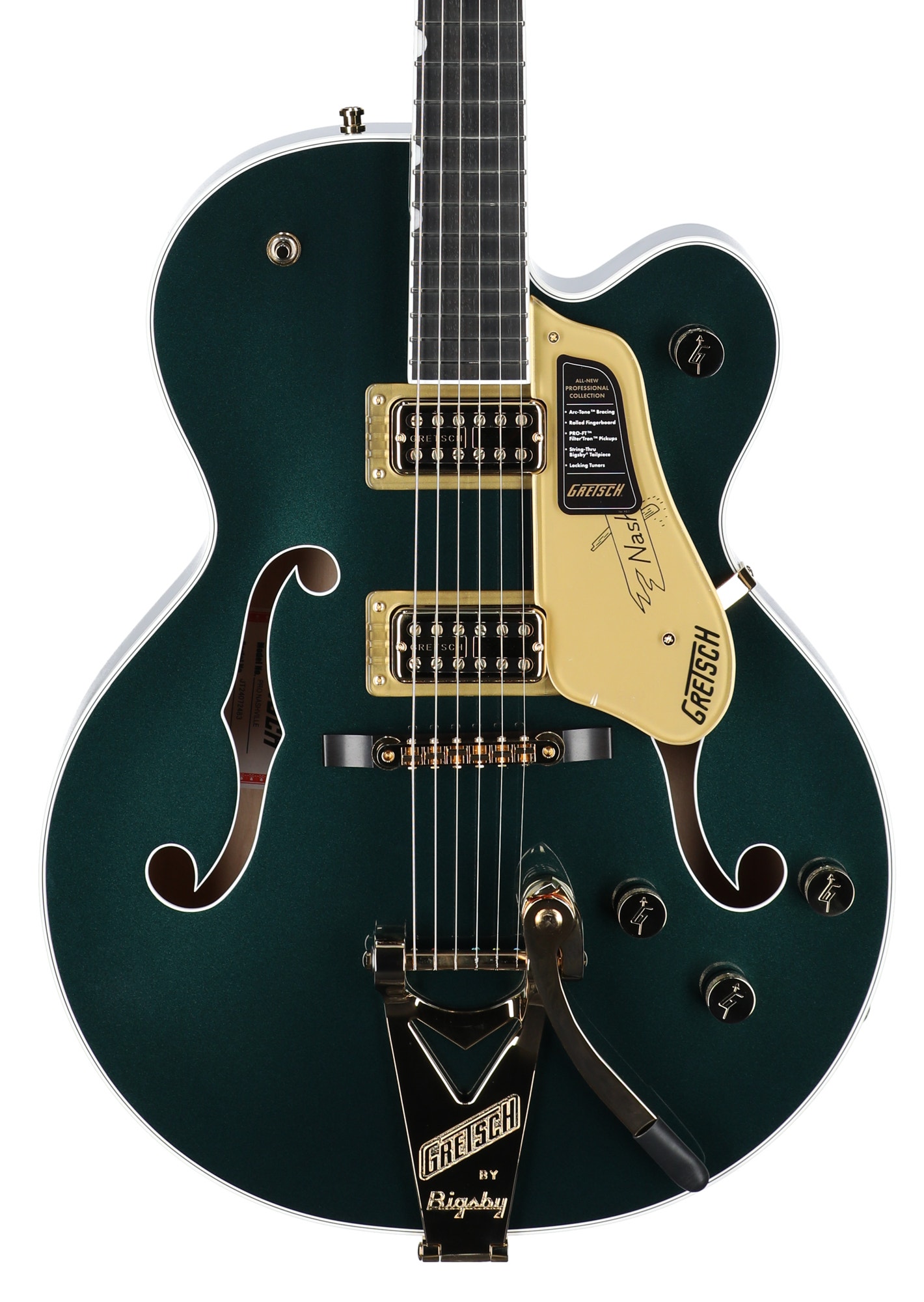Gretsch Professional Collection Nashville with Bigsby Cadillac Green with Case
