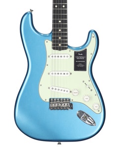 Fender LE Road Worn 60s Stratocaster Rosewood Lake Placid Blue with Bag View 2