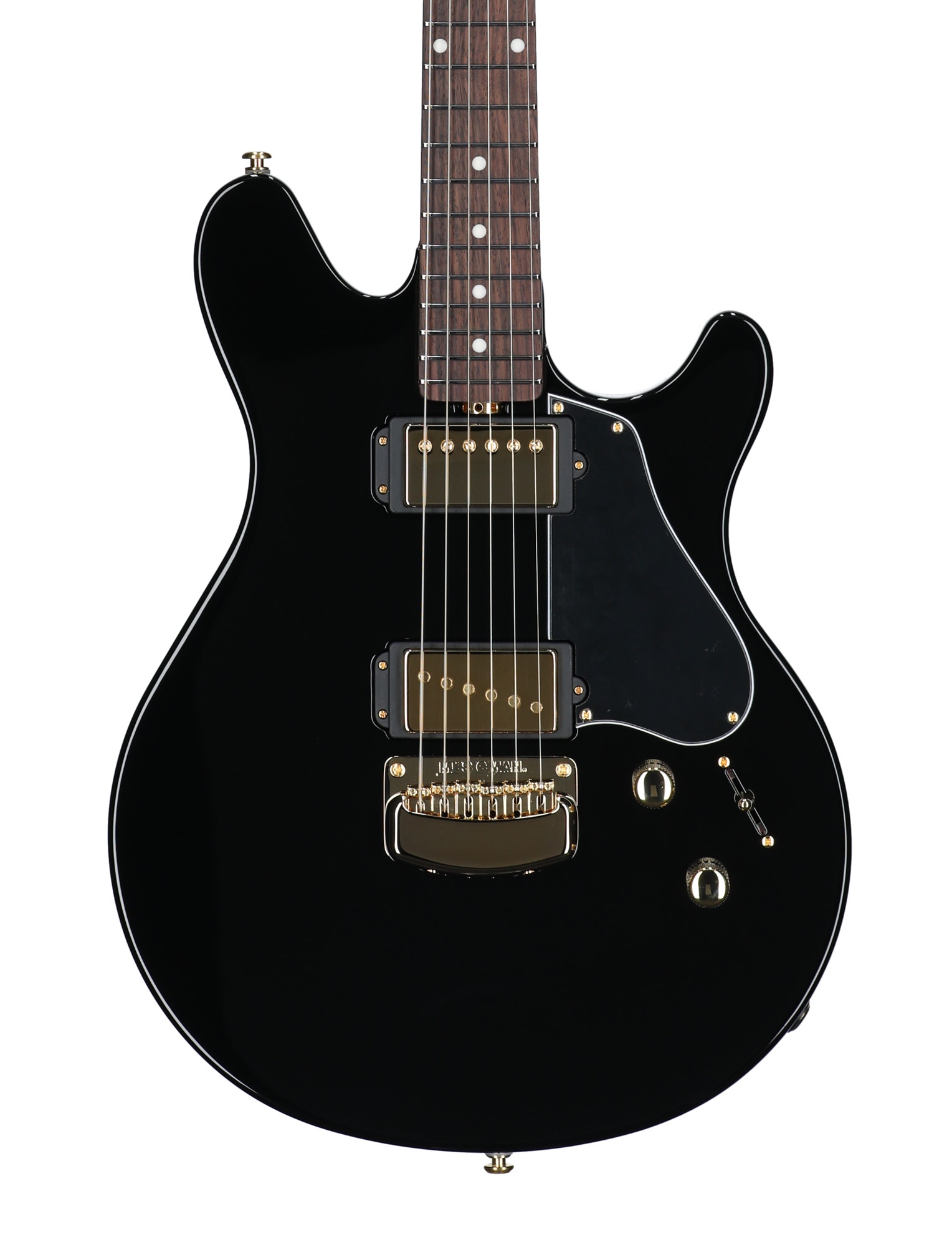 Ernie Ball Music Man James Valentine Guitar with MONO Bag Gloss Black View 2