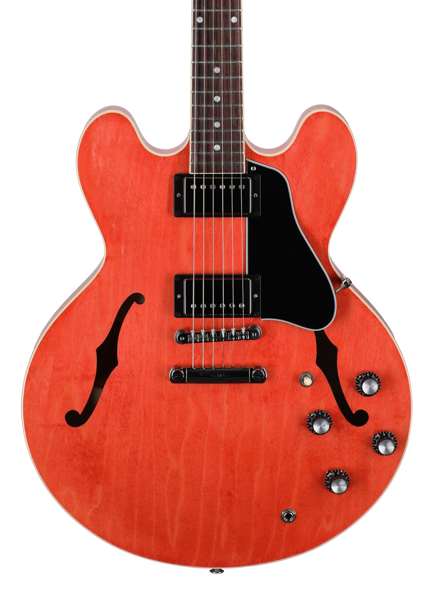 Gibson ES-335 Semi Hollow Watermelon W/C View 2