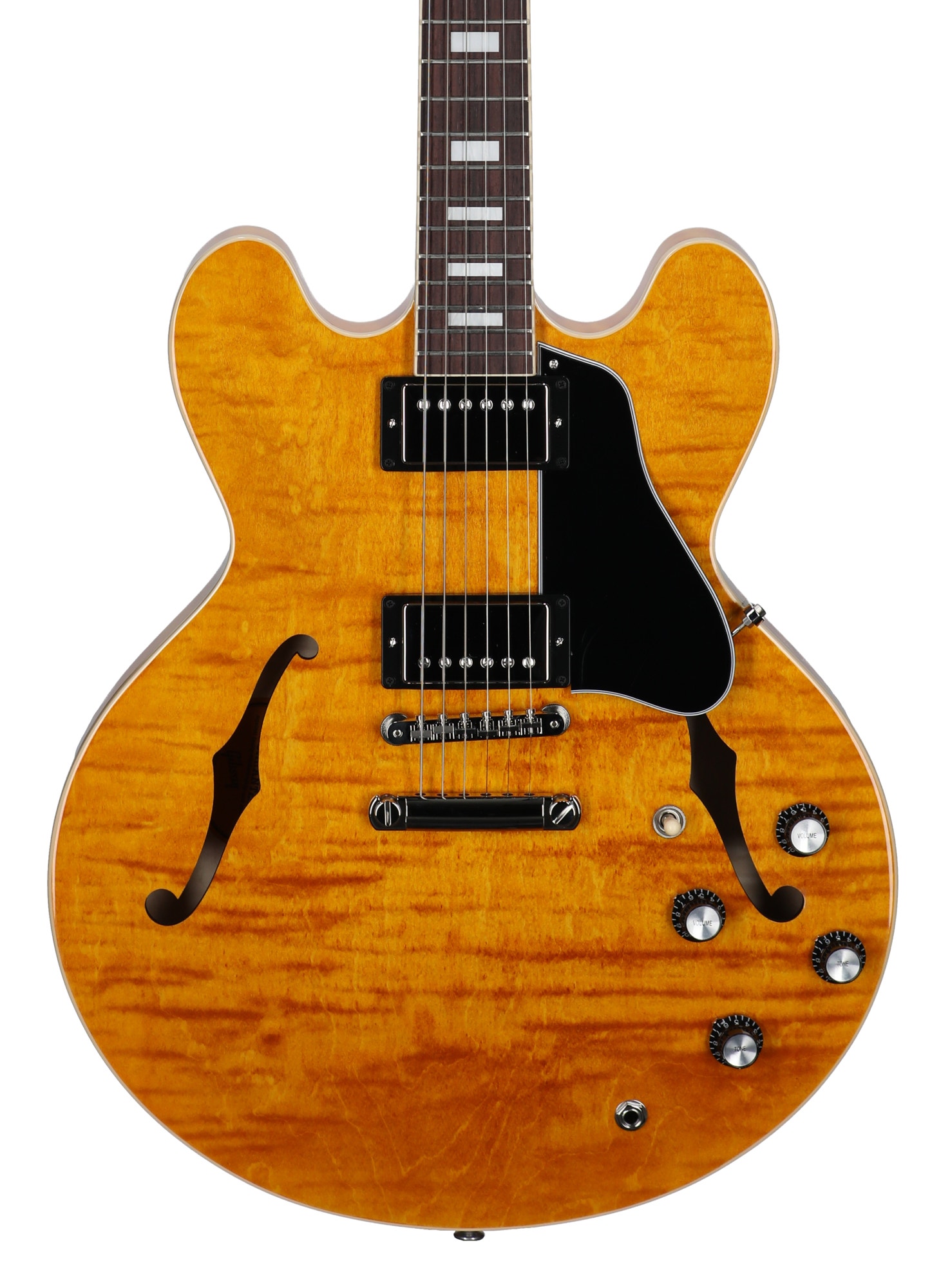 Gibson ES-335 Figured Honey Amber W/C View 2