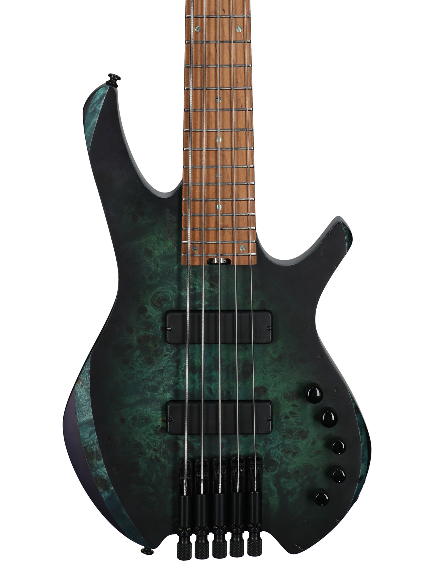 Cort Space 5 Headless 5-String Bass Guitar Star Dust Green