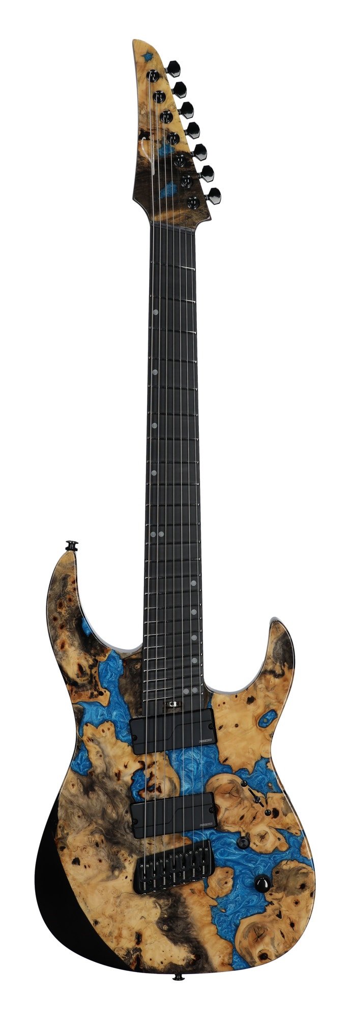 Legator X7F-CB Ninja 7 X Multi-Scale Guitar with Gig Bag
