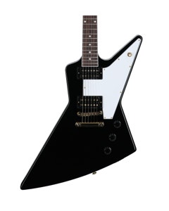 Gibson EXCLUSIVE 70s Explorer Ebony Gold HW W/C View 2