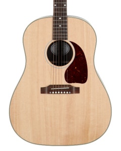 Gibson J45 Studio Rosewood Acoustic Electric Satin Guitar with Case Natural Gloss View 2