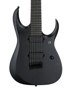 Ibanez Iron Label RGDRB71 Electric Guitar Black Flat