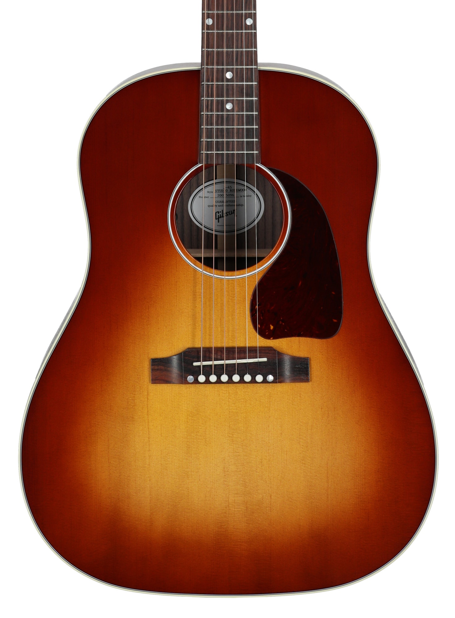 Gibson J45 Studio Rosewood Jumbo AE Rose Burst WC