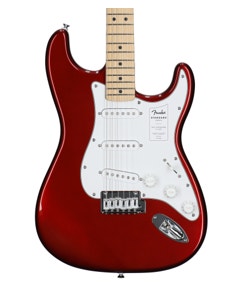 Fender Standard Stratocaster Maple Neck Candy Cola View 2