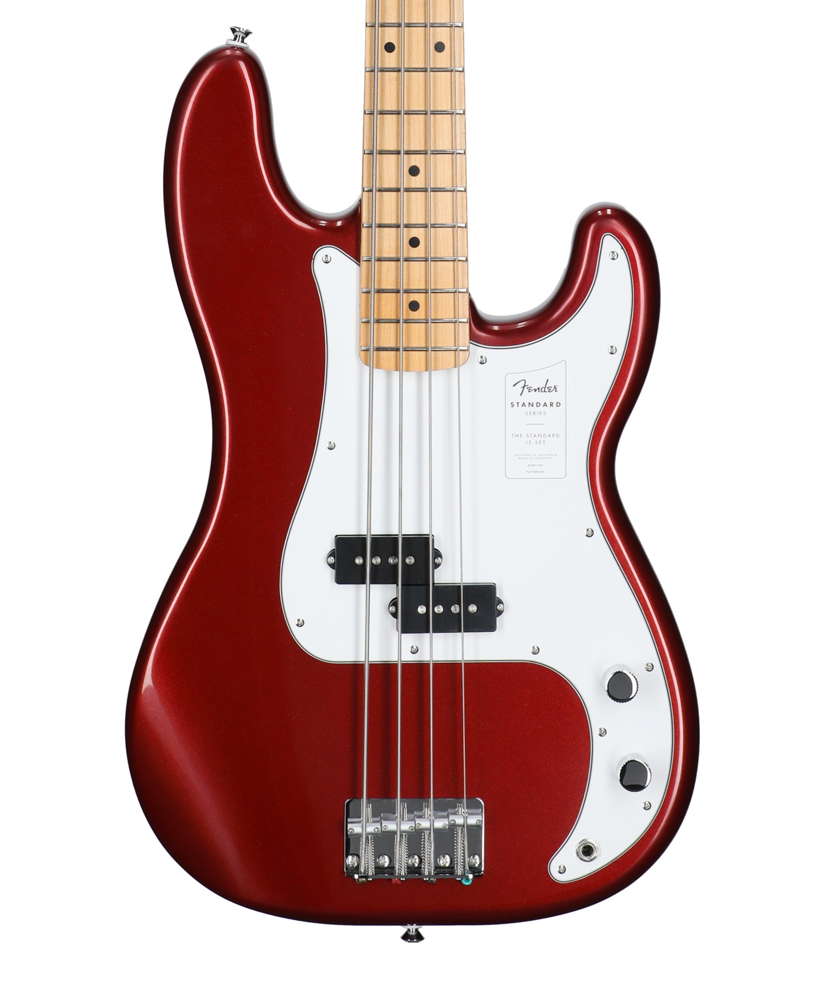 Fender Standard Precision Bass Maple Neck Candy Cola