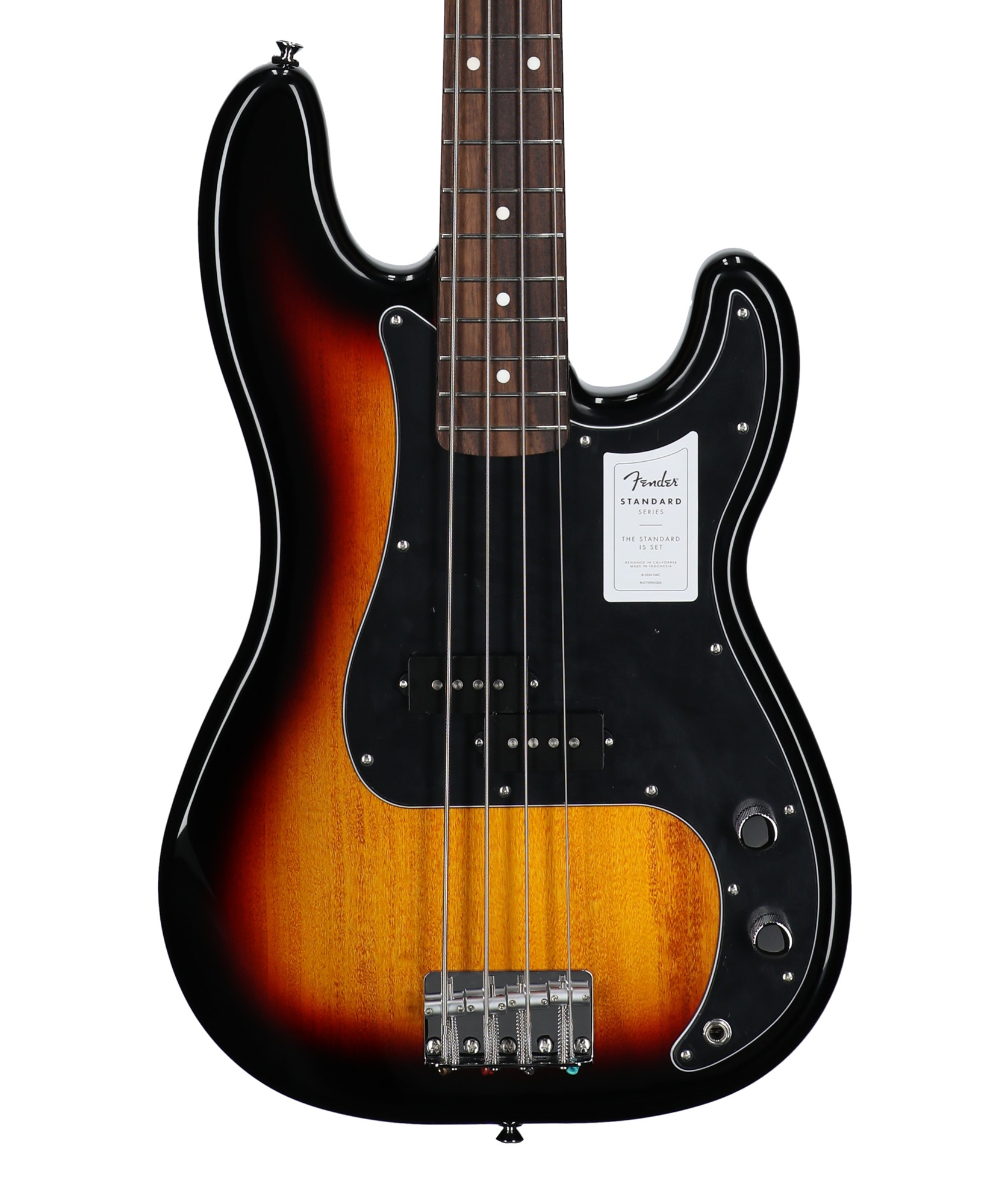 Fender Stand Precision Bass Laurel Neck 3-Color Sunburst View 2