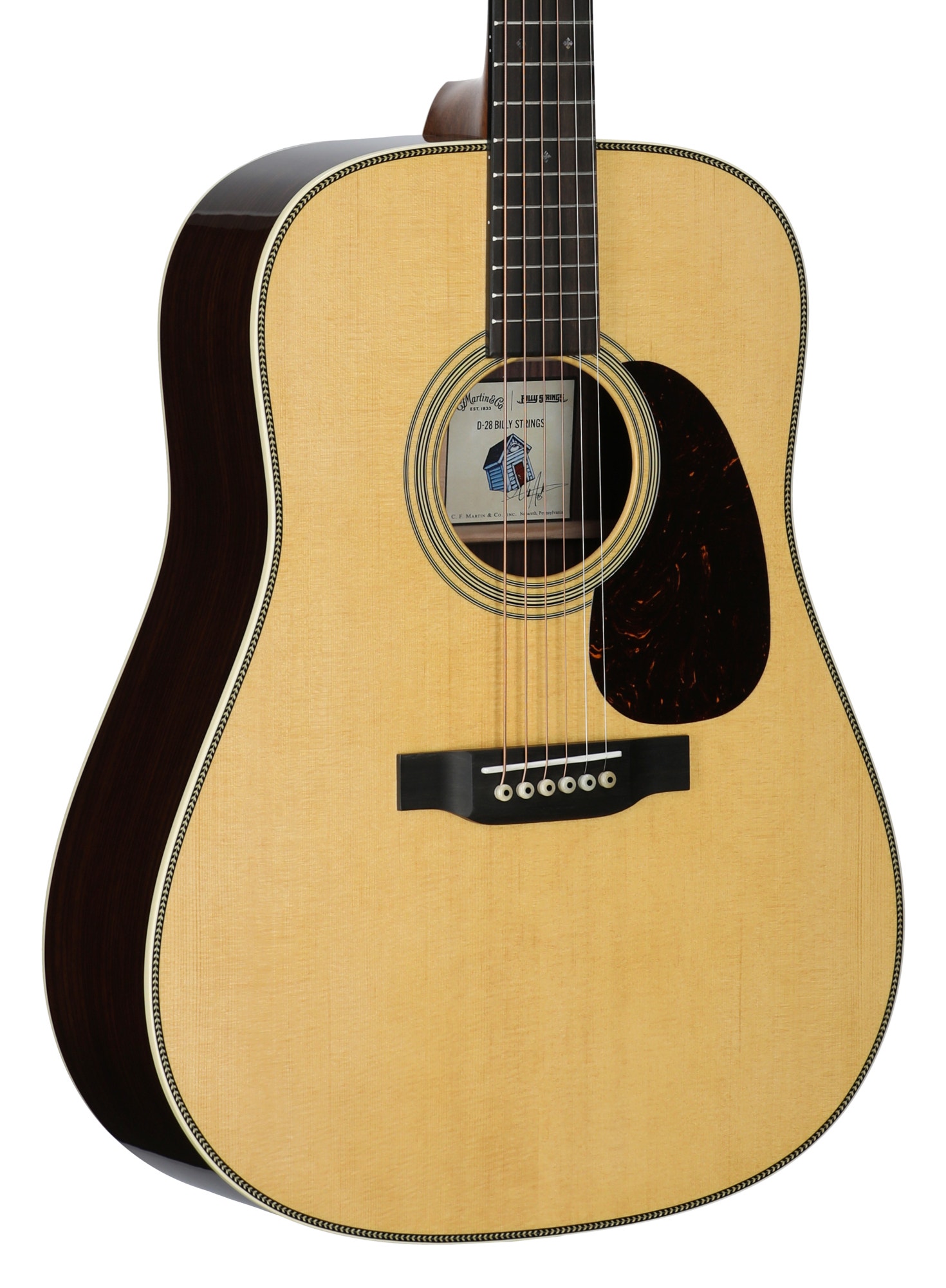 Martin D-28 Billy Strings Acoustic Guitar with Case