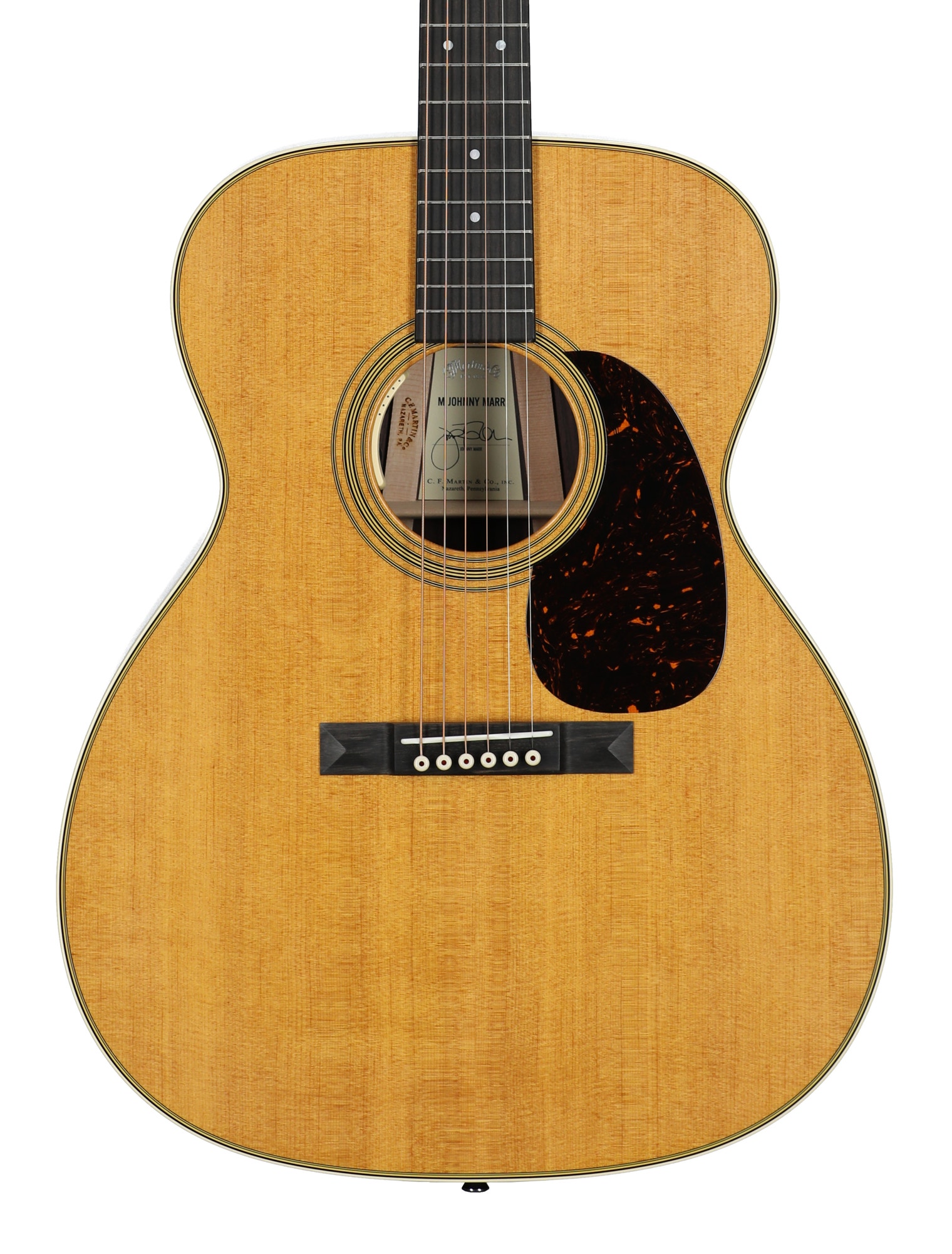 Martin M-6 Johnny Marr Acoustic Electric Guitar with Case View 2