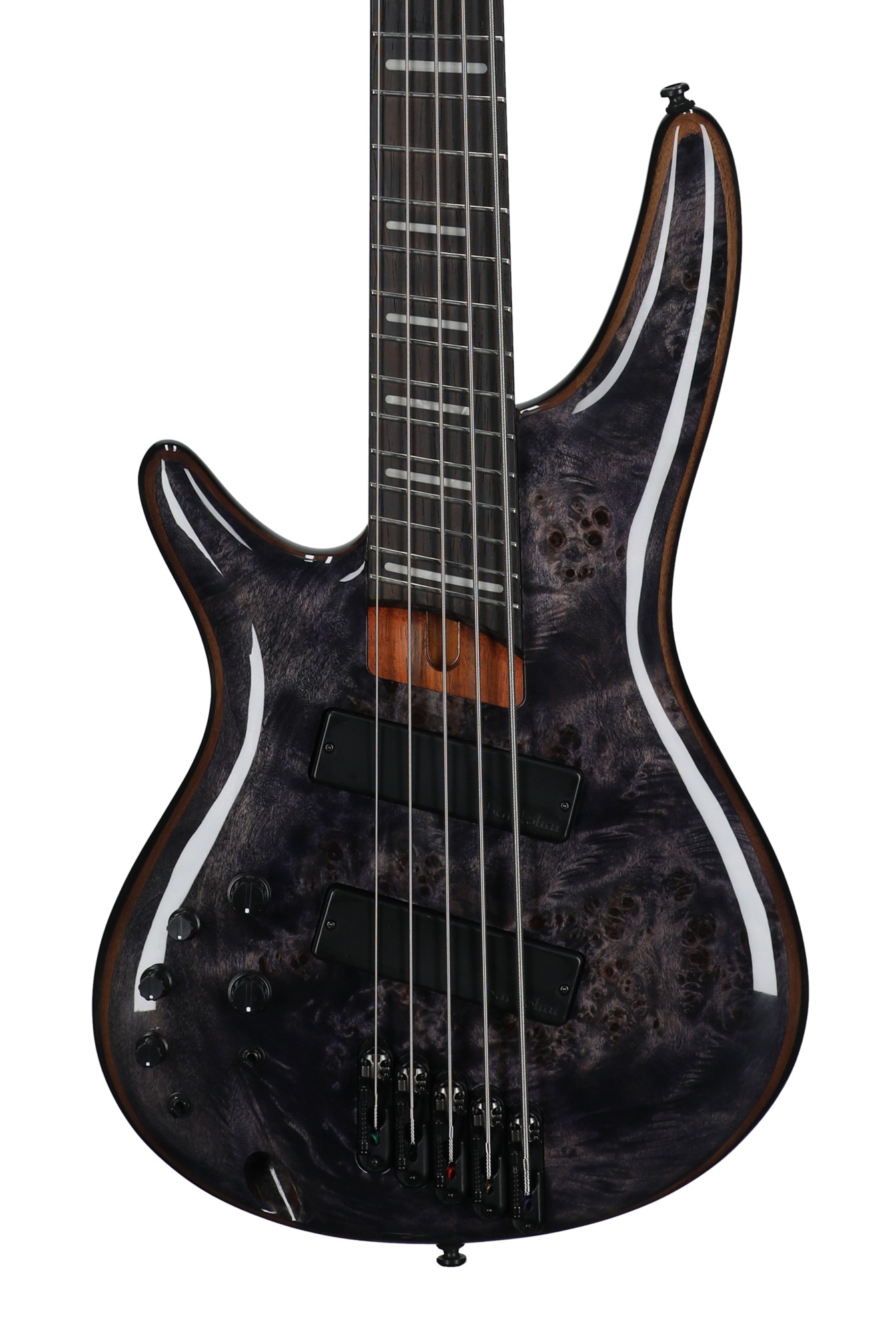 Ibanez SRMS805L Left Handed Multiscale Bass Guitar Deep Twilight View 2