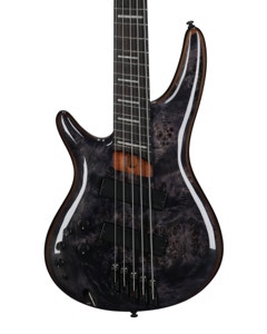 Ibanez SRMS805L Left Handed Multiscale Bass Guitar Deep Twilight View 2