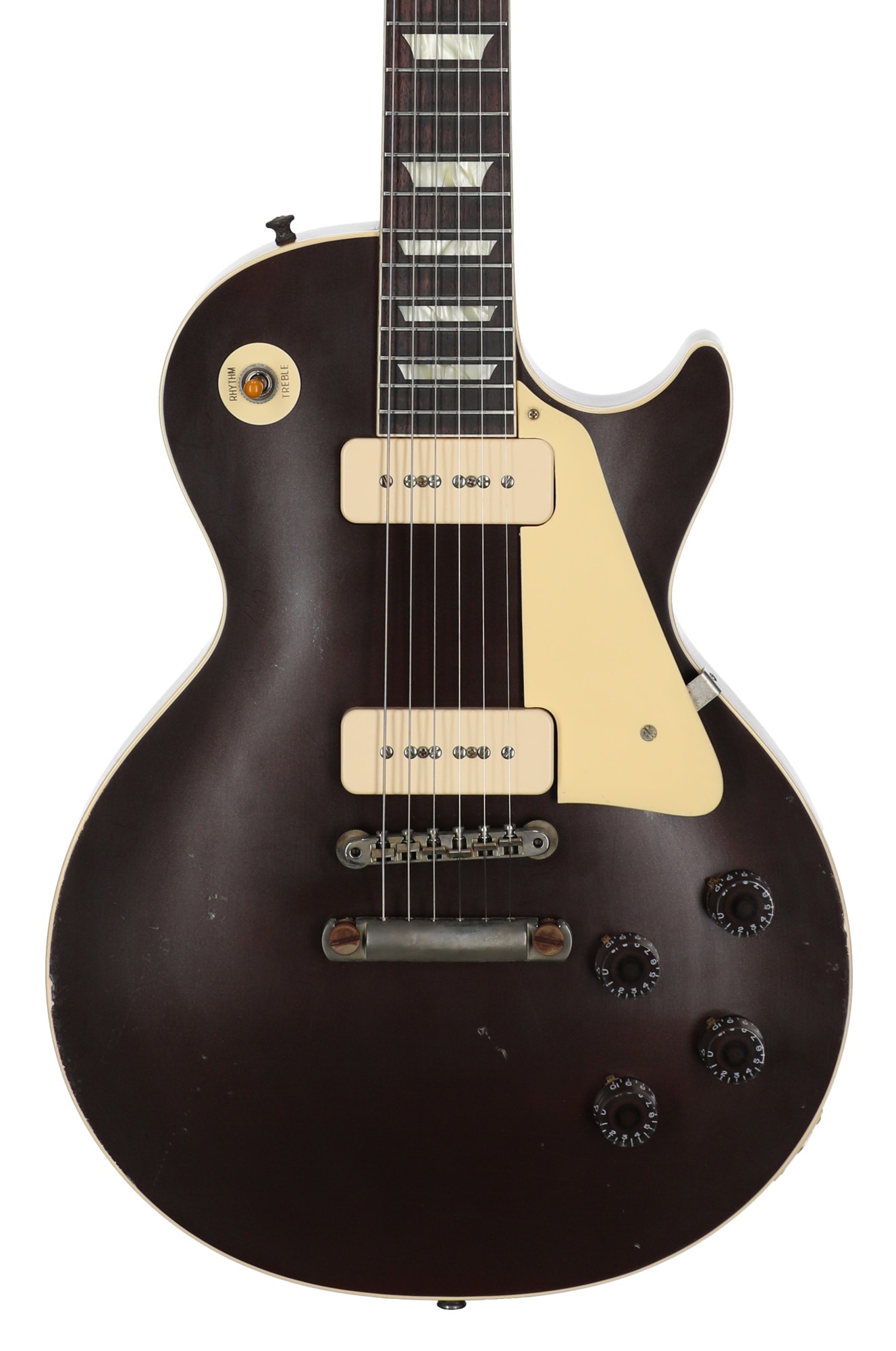 Gibson LE Custom Shop 1955 NAMM Les Paul Standard Guitar with Case Viceroy Brown View 2