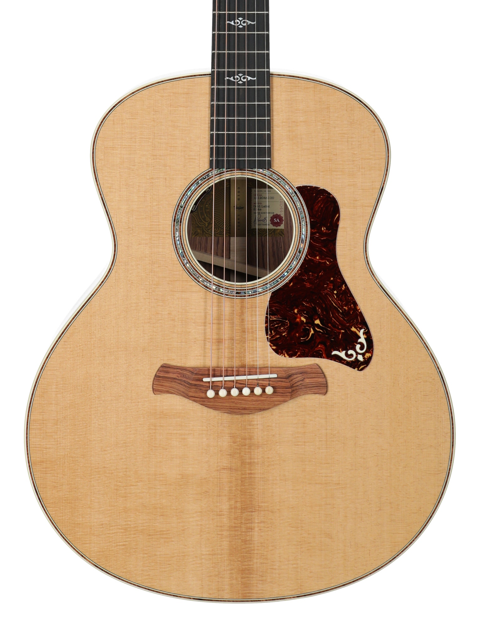 Taylor Gold Label 814e Acoustic Electric Guitar Natural View 2