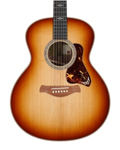 Taylor Gold Label 814e Acoustic Electric Guitar Sunburst View 2