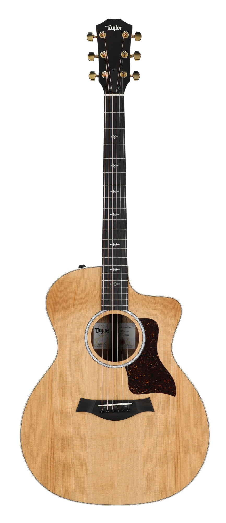 Taylor 214ce Koa Deluxe Acoustic Electric Guitar with Case