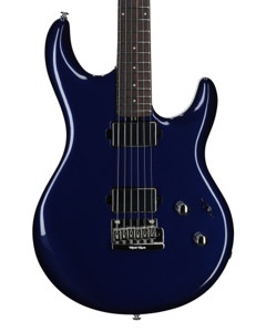 Ernie Ball Music Man Luke 4 HH Guitar with Mono Bag Butane Blue