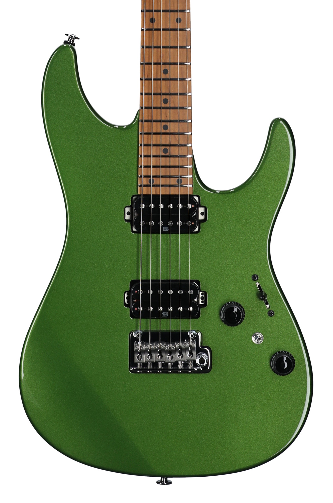 Ibanez Prestige AZ2402 Electric Guitar with Case Apple Green Metallic