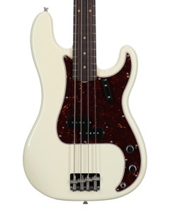 Fender American Vintage II 1960 Precision Bass Rosewood Neck Olympic White with Case View 2