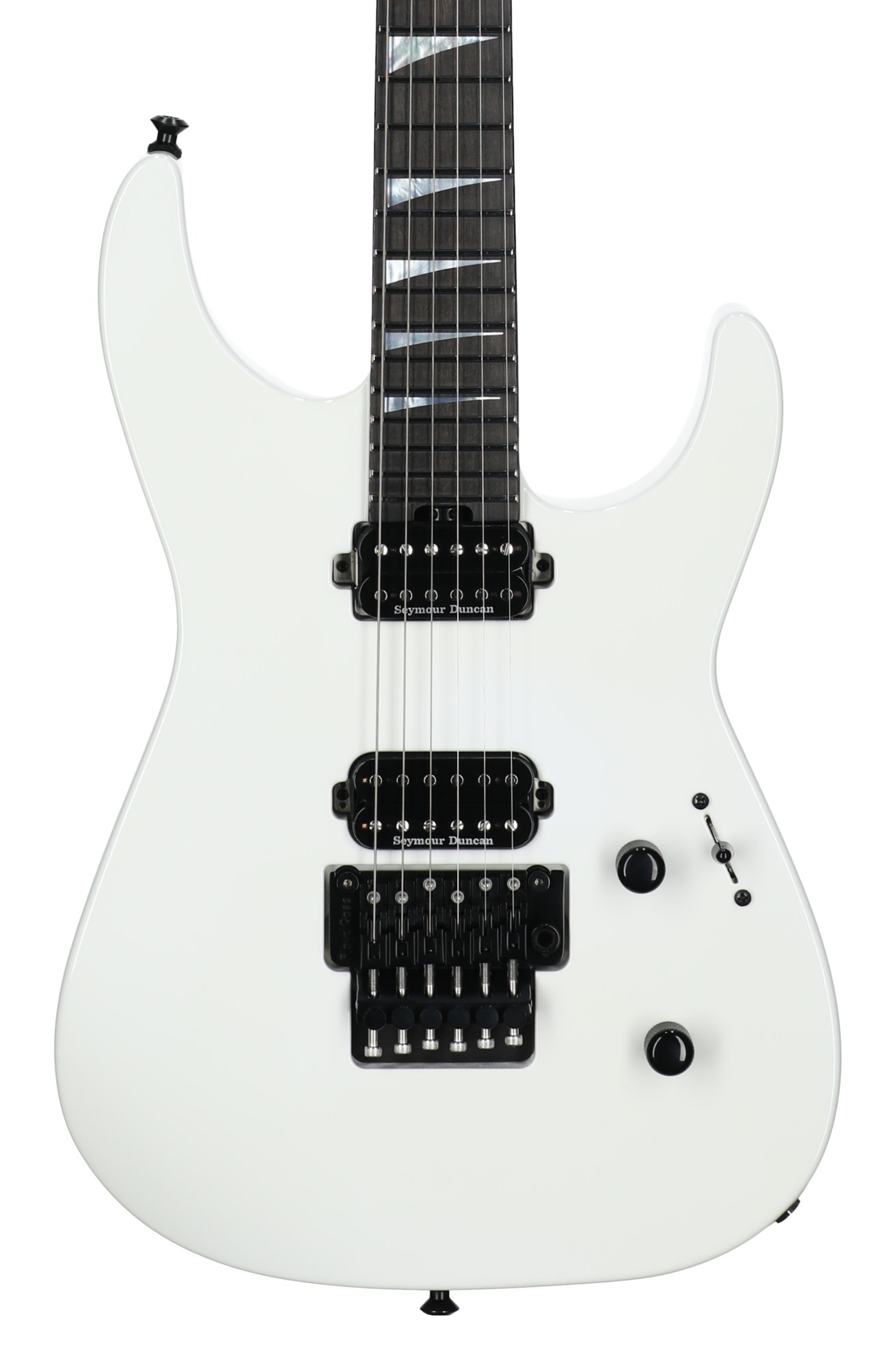 Jackson American Series Soloist SL2 DX Guitar with Case Snow White View 2