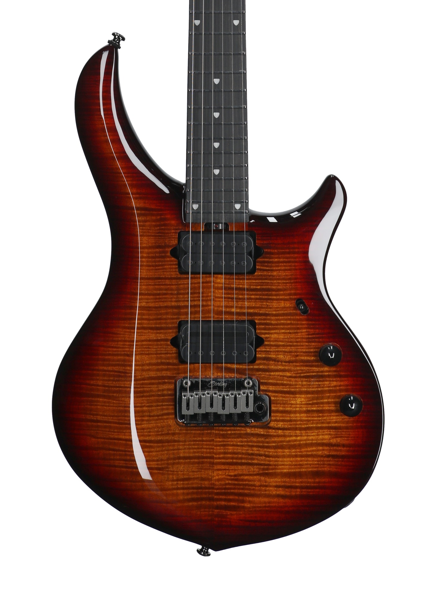 Sterling MAJ200XFM Majesty Blood Orange Burst