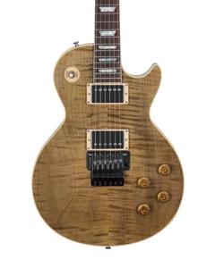 Gibson Custom Shop Les Paul Axcess Standard Figured Guitar with Floyd and Case Rust View 2