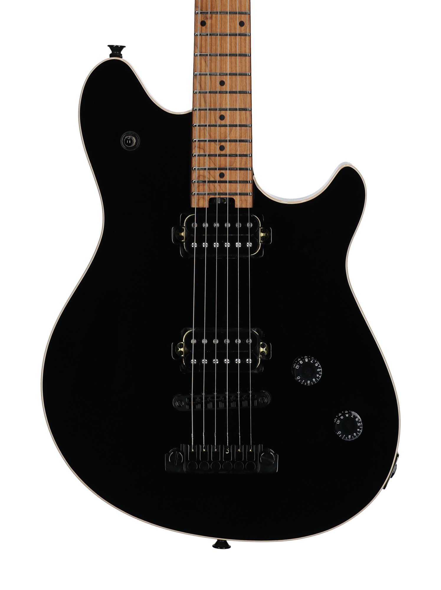 EVH Wolfgang Special Baked Maple TOM Gloss Black View 2